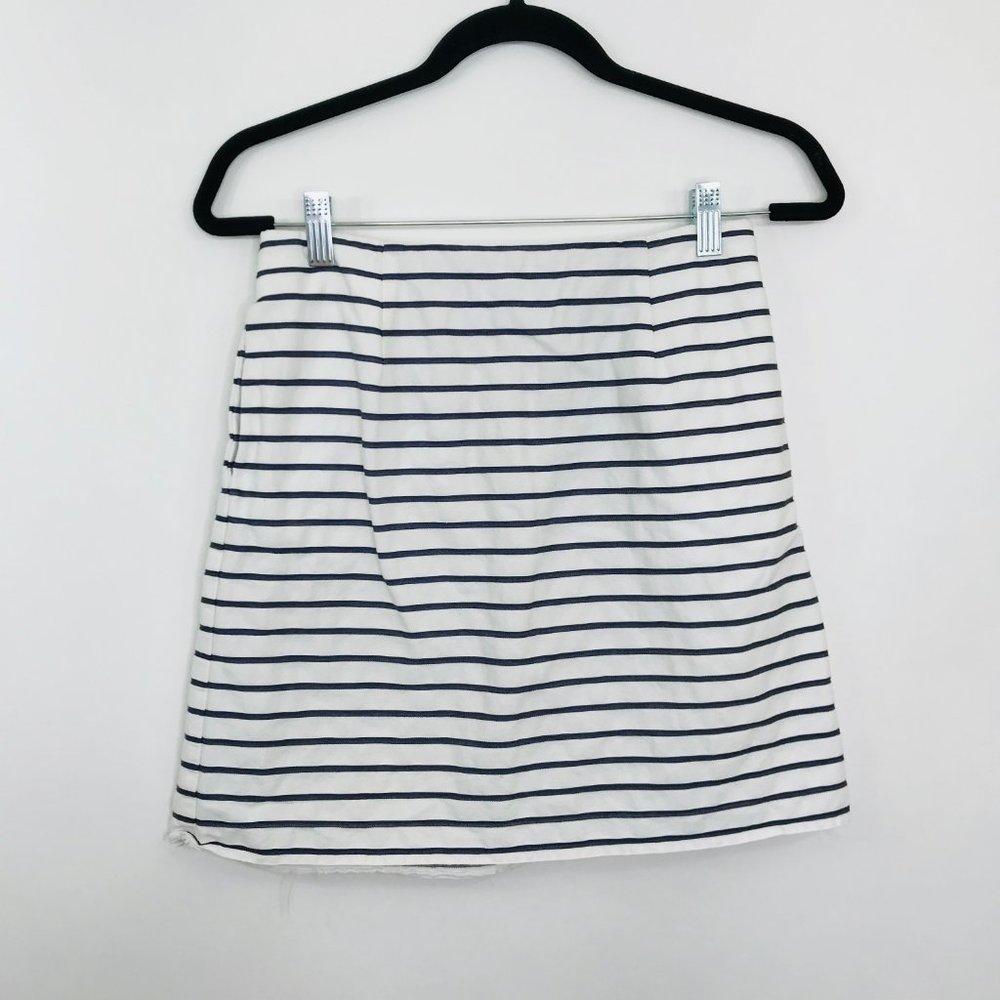 Kate Spade Saturday Striped Linen Skirt